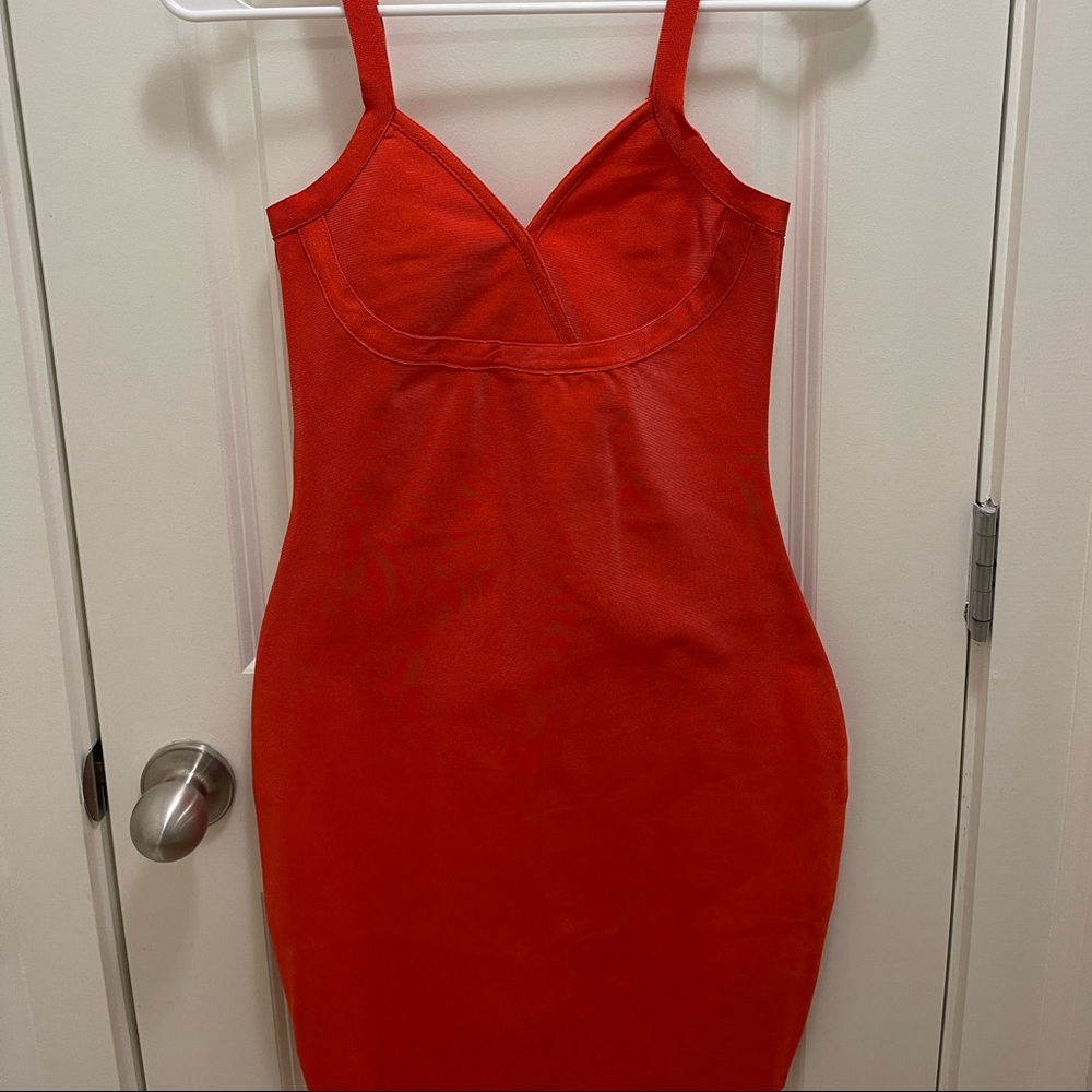 By The Way red bodycon dress purchased from Revolve. Worn only once! - Picture 2 of 5